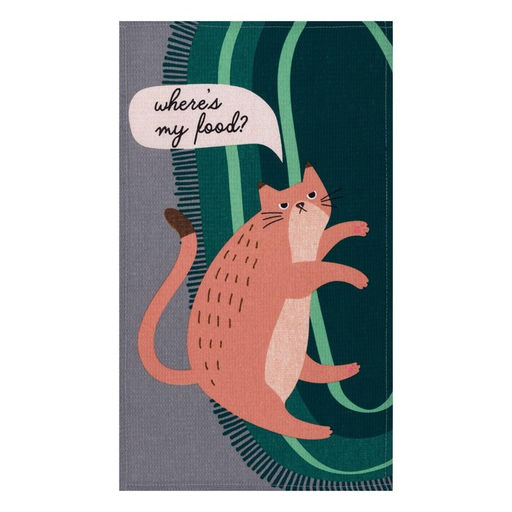 Набор кухонных полотенец Доляна Сats 35х60см-7шт, 100% хлопок  фото 3