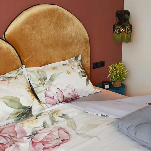 Постельное бельё Этель 2 сп Bloom 175*215 см, 200*217см, 50*70+3см -2 шт, мако-сатин  фото 11