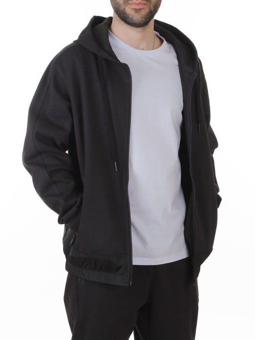 AAL-710 DK. GRAY Костюм спортивный мужской (85% хлопок, 15% полиэстер)