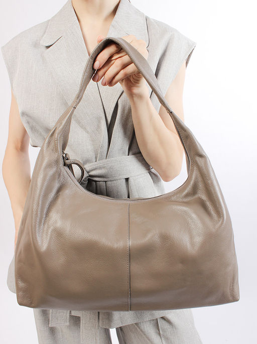 LACCOMA сумка НИ8337-хаки натуральная кожа