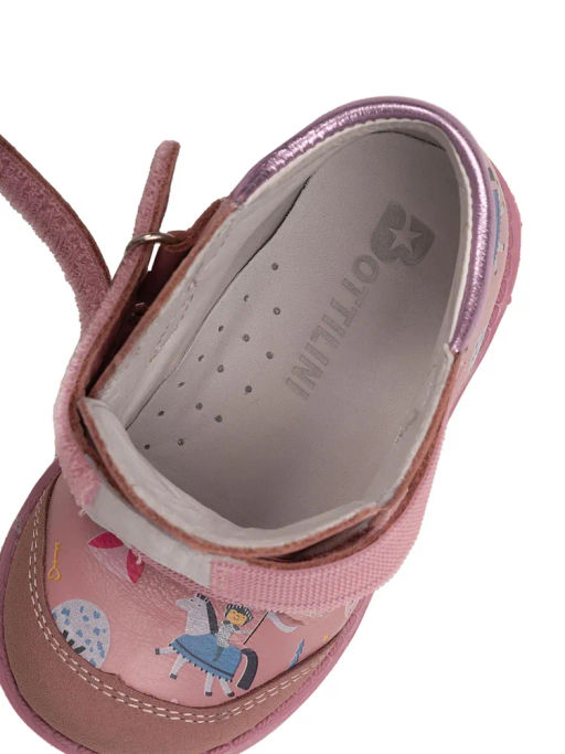 BO-208(57) Ботинки цвет розовый замок - Bottilini фото 5