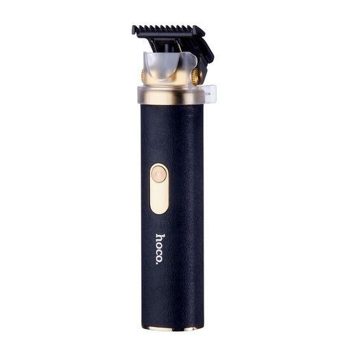 Машинка для стрижки Hoco HP22, 4 насадки, 1.5/3/4.5/6 мм, от АКБ, чёрная