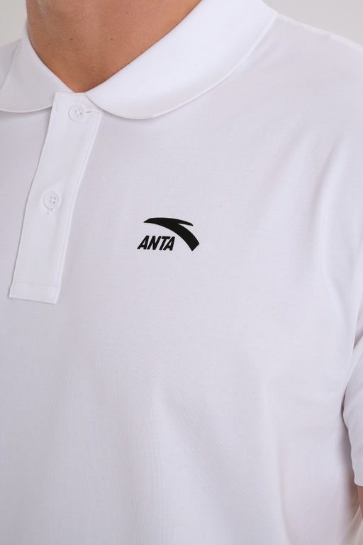 Поло Белый CAMPUS SS Polo - Anta фото 7