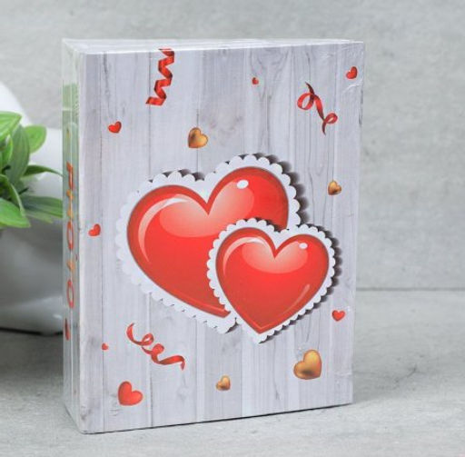 Фотоальбом 100 фото 10х15 Сердце / 9355 /уп 96/ - Галеонтрейд фото 2