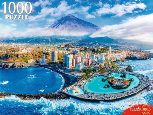 Пазлы 1000 "Исания. Пуэрто-Де-Ла-Крус"