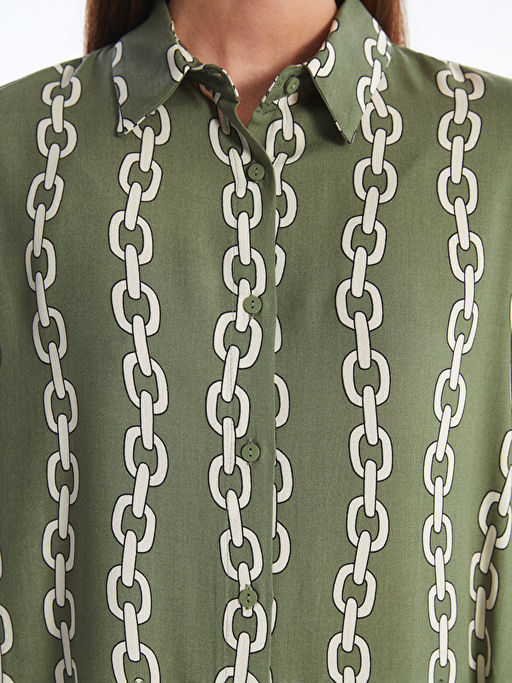 Desenli Kad?n G?mlek Tunik