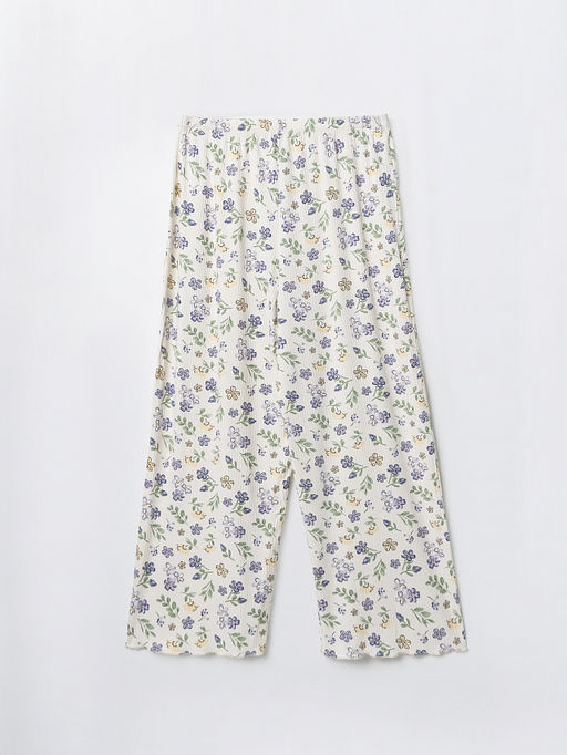 Комплект домашний женский фиолетовый с цветочным принтом - Mark formelle фото 7