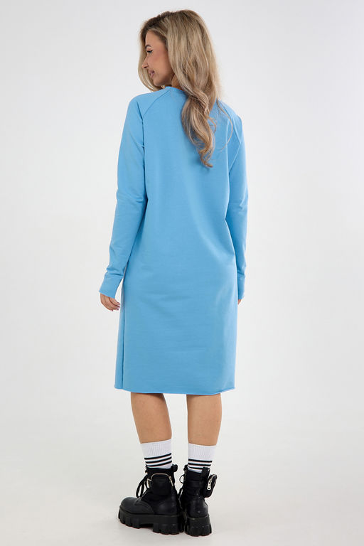 Платье футер-реглан