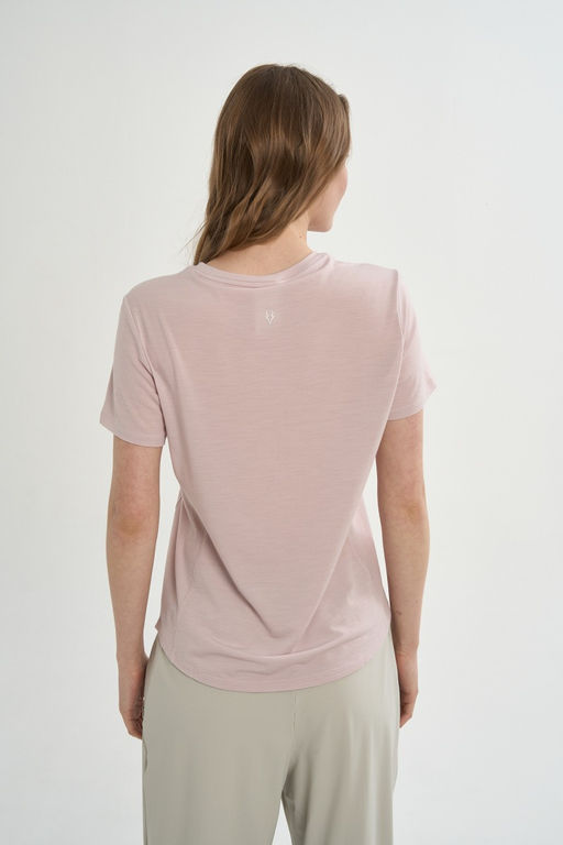 Футболка Розовый ANTA RUNNING SS Tee  фото 5
