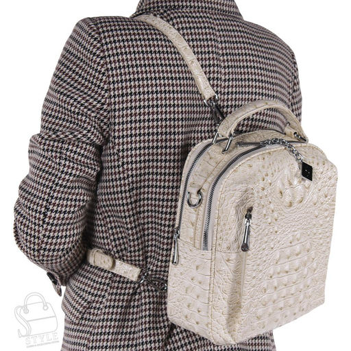 Рюкзак женский 69123-1 beige Velina Fabbiano-Safenta/50 в Новосибирске