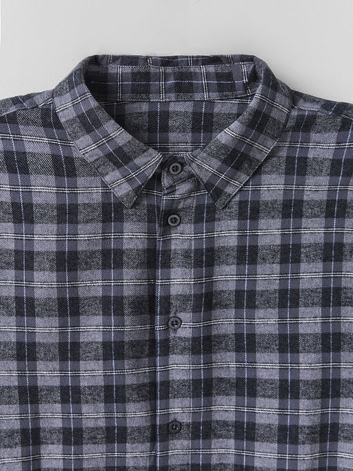 Рубашка мужская прямого кроя в клетку - Mark formelle фото 5