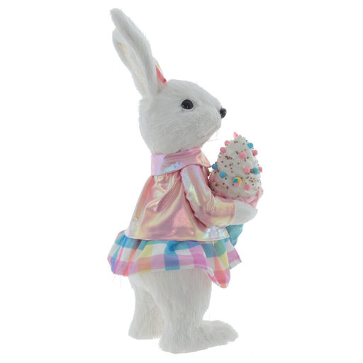 Фигурка декоративная "Зайка", L14 W15 H37 см