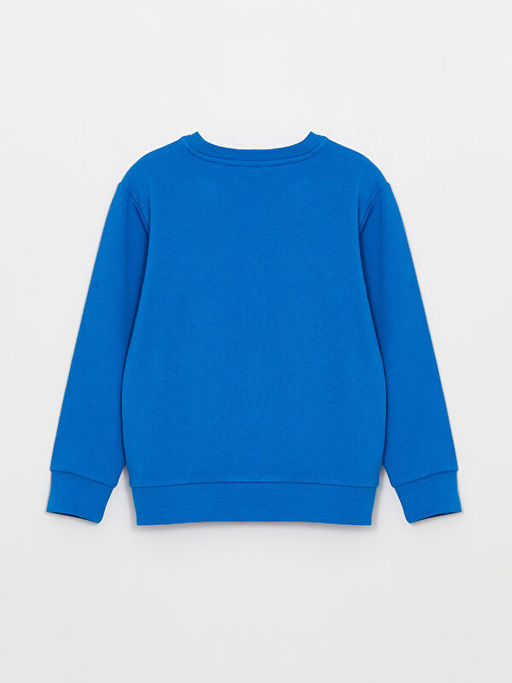 Bisiklet Yaka Spiderman Bask?l? Uzun Kollu Erkek ?ocuk Sweatshirt - Waikiki фото 2