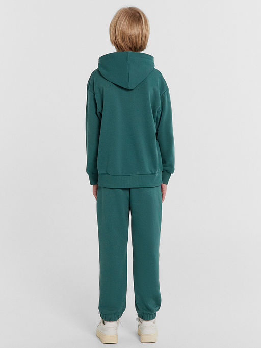 Спортивный костюм для мальчиков зеленый с надписью Good things to come - Mark formelle фото 3