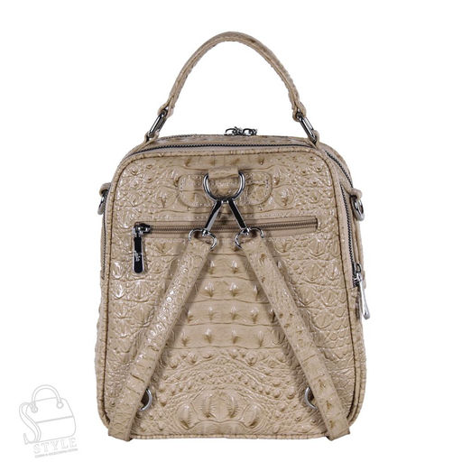 Рюкзак женский 69123-1 apricot Velina Fabbiano-Safenta/50 в Новосибирске