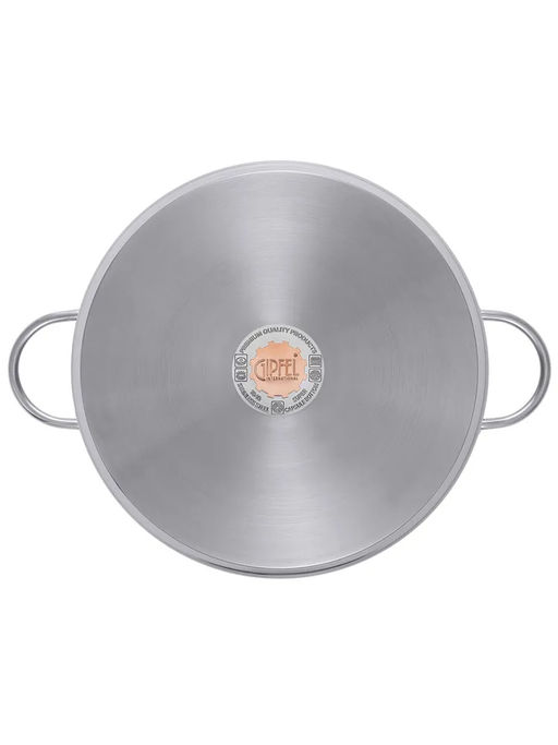 1297 GIPFEL Кастрюля SIGNO 36x14см/13 л со стеклянной крышкой, c капсульным дном. Материал: нерж. сталь 18/10. Толщина: 0,8мм