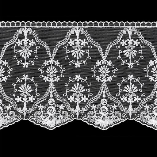 Кружево Gamma сетка 155 мм GKM-15502 в пакете 8.8 м 0.2 Турция СК/Распродажа