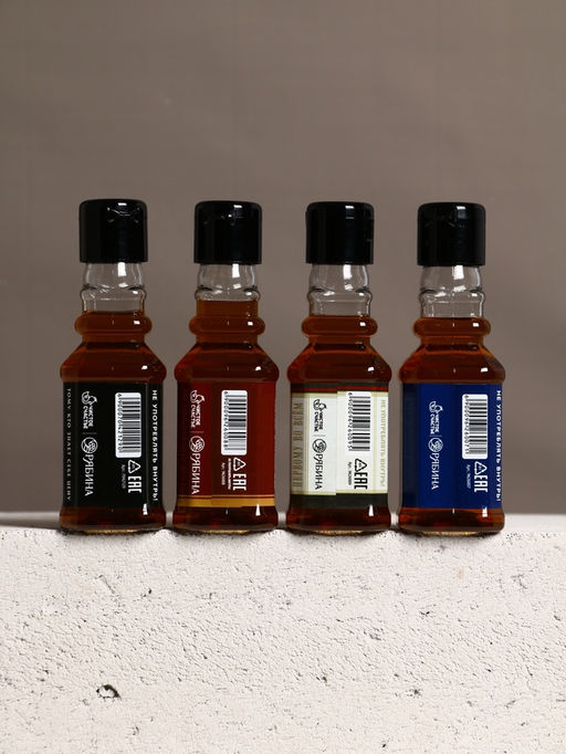 Подарочный набор Для настоящего мужчины, гель для душа во флаконах виски, 4?100 мл