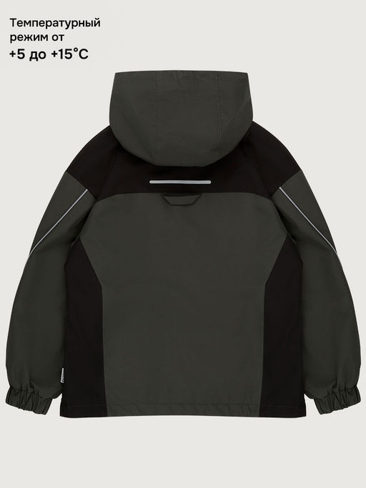 Ветровка п4л7526 хаки - Nikastyle фото 6
