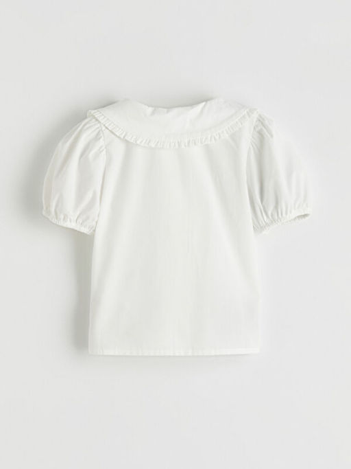 F?rf?rl? Bebe Yaka Poplin K?z ?ocuk G?mlek