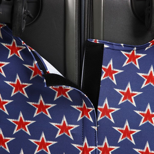 Чехол для чемодана 28, цвет синий/красный - Simaland фото 7