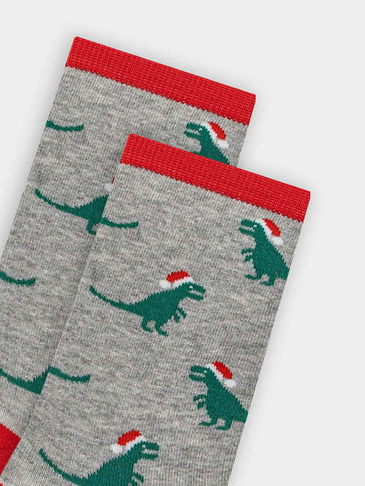 Цена за 5 пар! Носки детские с рисунком динозавров - Mark formelle фото 4