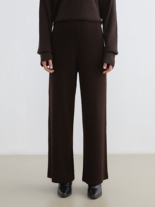 Beli Lastikli Geni? Pa?a Kad?n Triko Pantolon