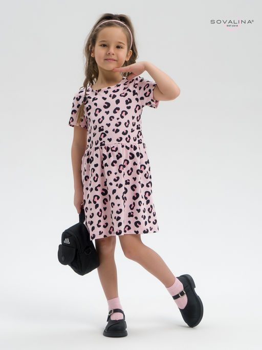 Платье Лето нежный леопард - Sovalina фото 9