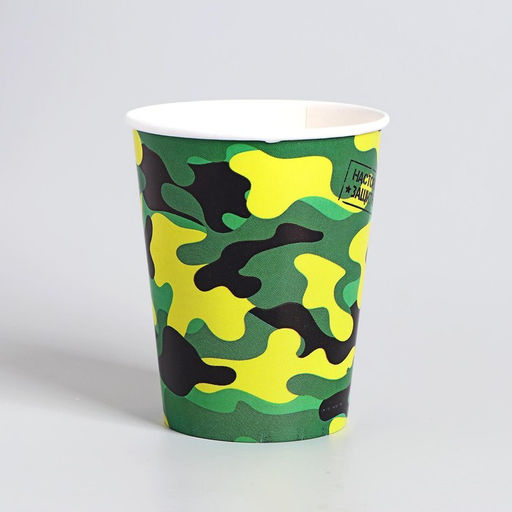 Набор бумажной посуды Хаки - Страна карнавалия фото 5