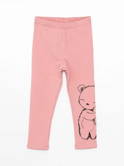 Beli Lastikli Bask?l? K?z Bebek Tayt 2li - Waikiki фото 2