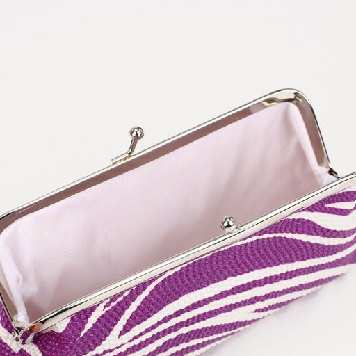 Косметичка на фермуаре, цвет фиолетовый - Simaland фото 3