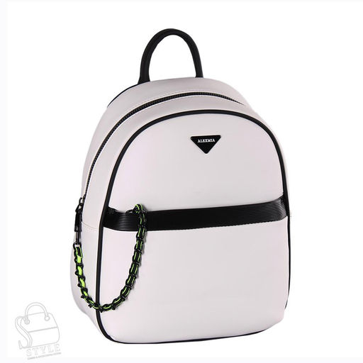 Рюкзак женский 8878CD white Alex&Mia/30 в Новосибирске