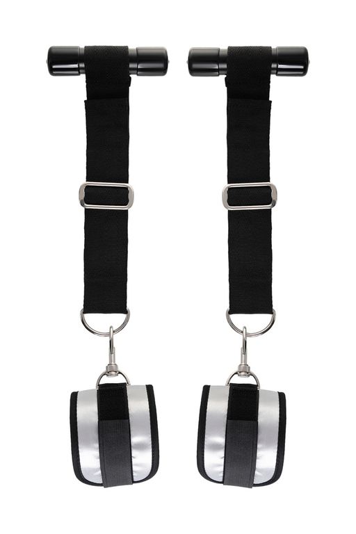 Фиксаторы для рук Anonymo, полиэстер, серебряные, 23 см - Toyfa фото 4