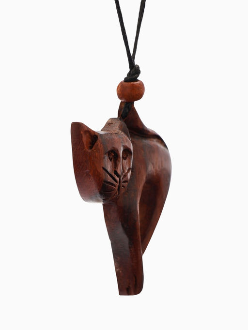 Кулон Cat, дерево соно