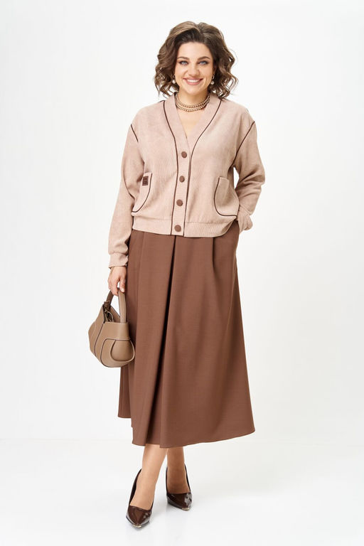 Костюм Aira Style 24131 Капучино