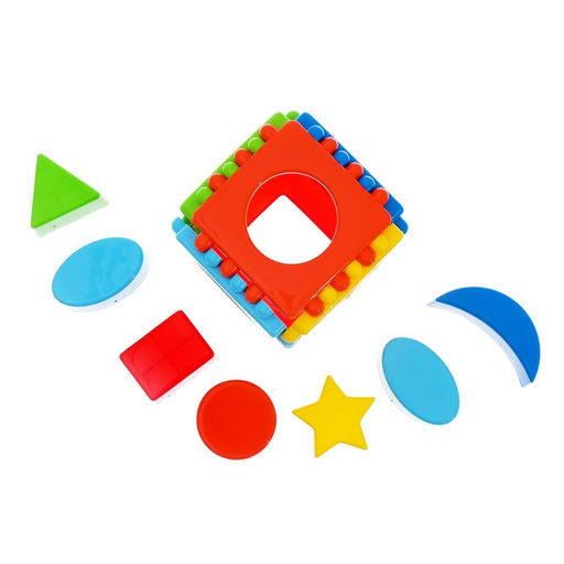 Цена за 2 шт. Кубик логический, малый