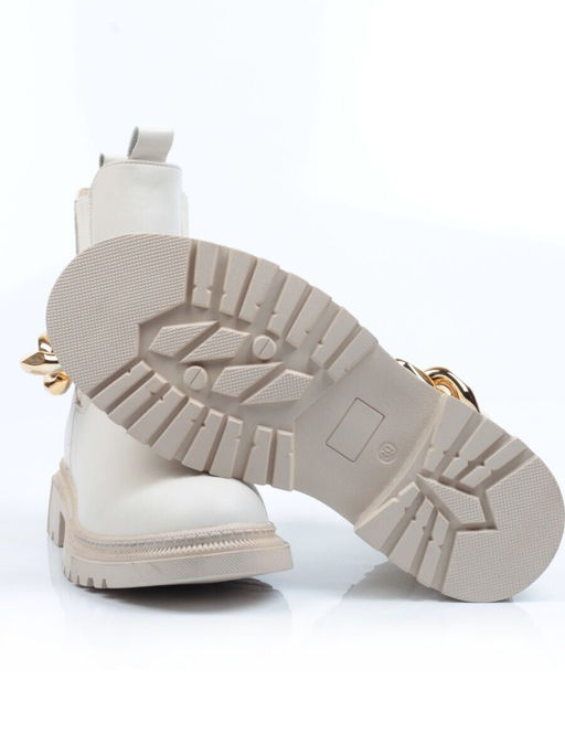 5267-2 WHITE Ботинки демисезонные женские - No name фото 16