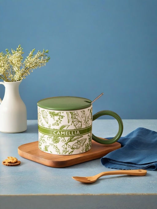 Кружка Camelia, green (380 ml)