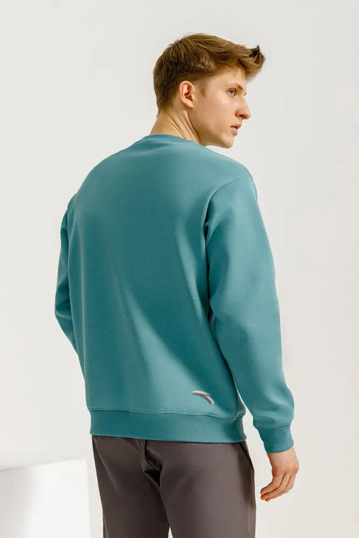 Свитшот Серо-зеленый