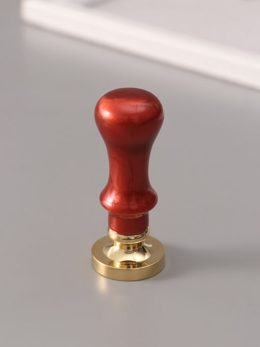 Печать для сургуча с пластиковой ручкой «Буква N на вензеле», 2.5×2.5×6.3 см