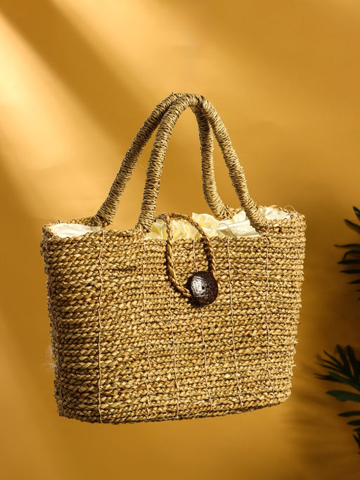 Сумка плетёная из сиграсса, 32×12×35 см
