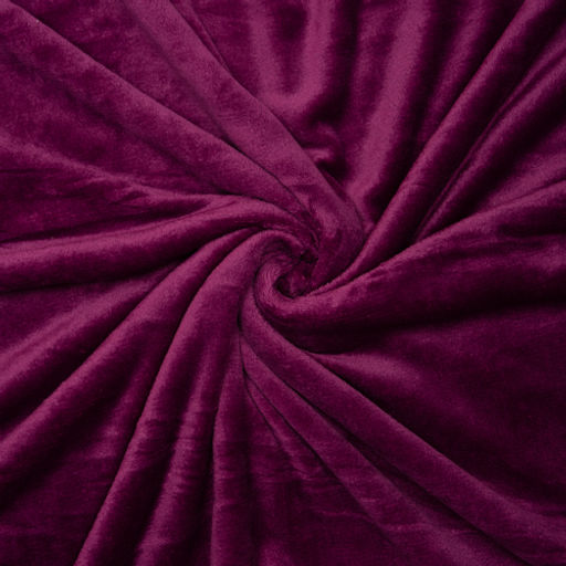 Плед Амели облегчённый 150х200, велсофт, 100% полиэстер, Сиреневый 150х200 - Традиция фото 2