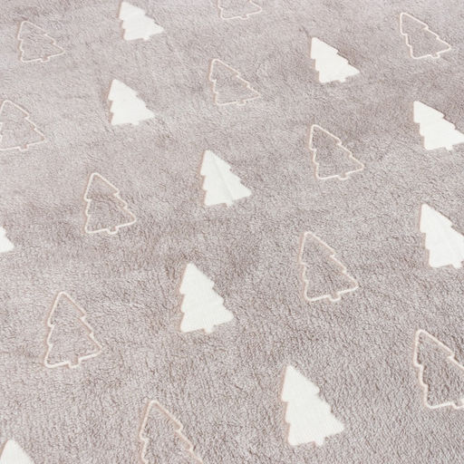 Плед с рукавами светящийся в темноте «Этель. Елочки», 150×200 см, плотность 220 г/м²