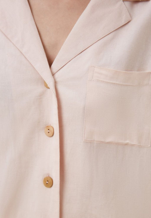 Светло-розовая рубашка на пуговицах - Deseo фото 8