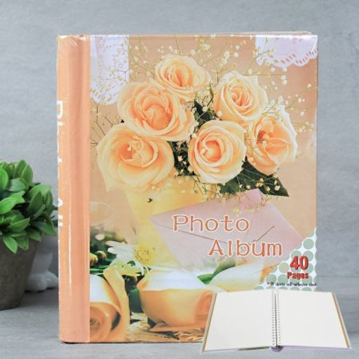 Фотоальбом магнитный 20 листов Цветы / 031C /уп 40/микс 4 вида (Желтый) - Галеонтрейд фото 2