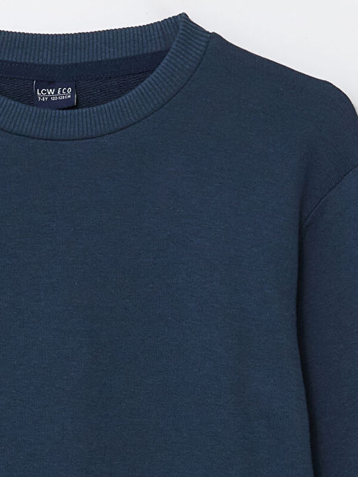 Bisiklet Yaka Uzun Kollu Erkek ?ocuk Sweatshirt - Waikiki фото 2