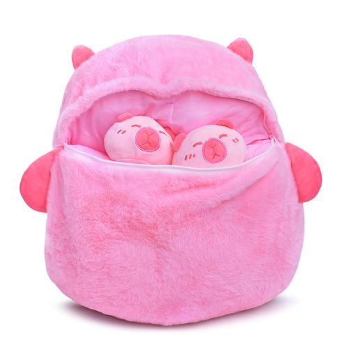 Игрушка -Антистресс "Капибара с мандаринкой"