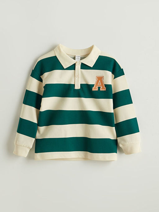 Polo Yaka Pamuklu Erkek ?ocuk Ti??rt