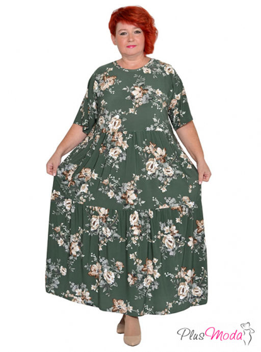 Платье Модель №1733 размеры 44-84 - Plusmoda фото 9