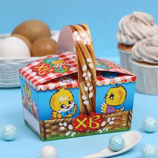 Кондитерское изделие Корзинка с яйцами набор, 60 г - Simaland фото 2
